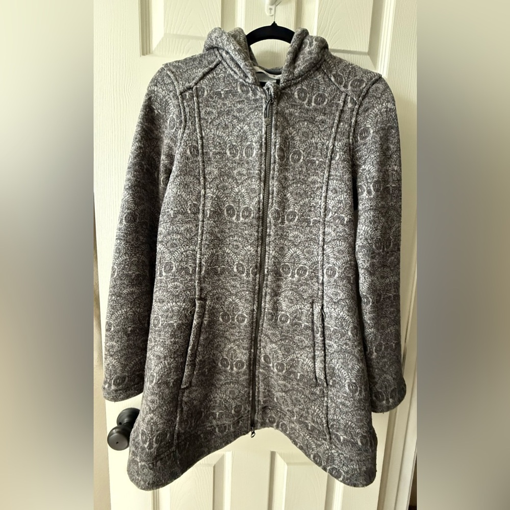 Athleta thick knit hooded jacket- fall ‘13
